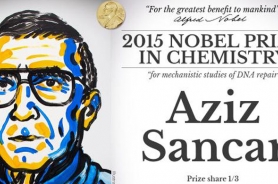 Nobel Kimya Ödülü'nü Prof. Aziz Sancar Kazandı Resmi