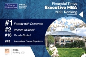 Sabancı Executive MBA Program Ranked Among the Best Management Programs in the World Resmi