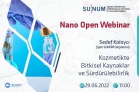 Nano Open Seminer Serisi'nin yeni konuğu Sedef Kalaycı Resmi