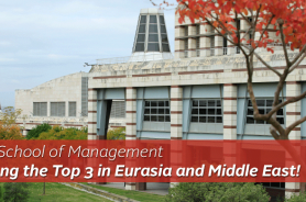 Our School of Management among the top 3 in Eurasia and the Middle East Resmi