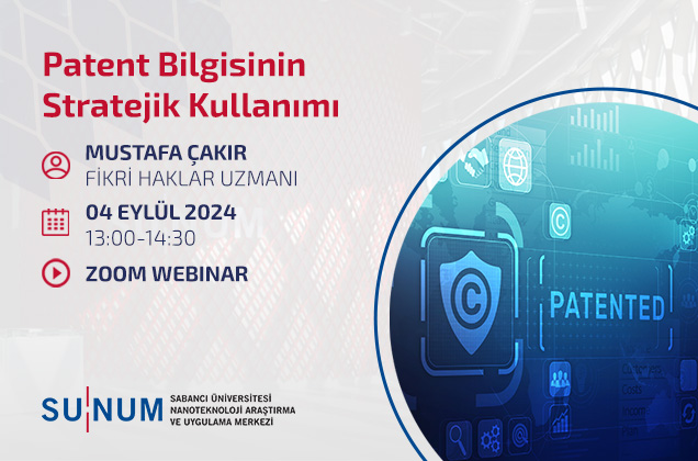 Paten Bilgisinin Stratejik Kullanımı Webinar'ı