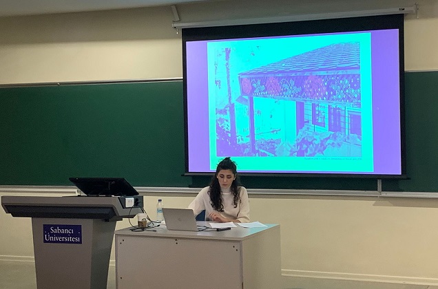 Embroidery Artist Damla Yalçın attended a seminar at FENS