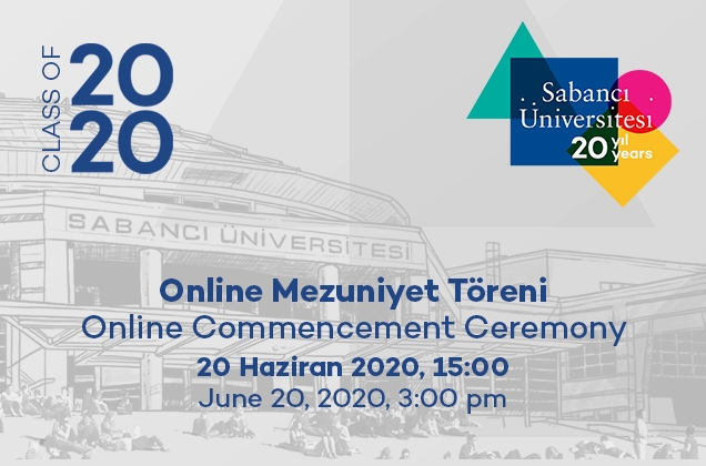 Sabancı University completes its 20th year with a unique graduation excitement