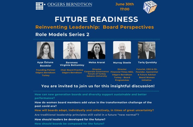 Melsa Ararat will be one of the speakers of “Reinventing Leadership: Board Perspectives” panel