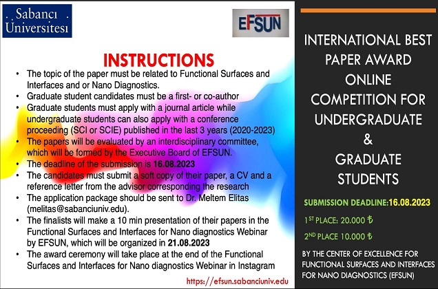 EFSUN Best Paper Award