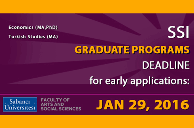 Graduate School of Social Sciences Graduate Programs Fall applications