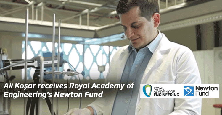 Ali Koşar receives Young Scientist of the Year Award