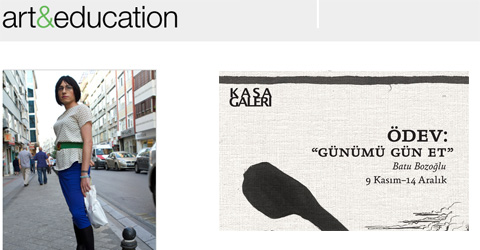 Kasa Galeri exhibition Homework: &quot;Make My Day&quot; at Art&amp;Education