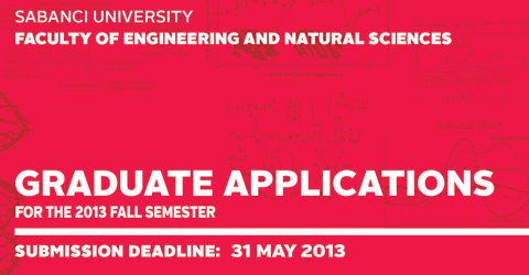 2013-2014 Fall Term Applications to Eng.&amp;Natural Sciences Grad. Programs