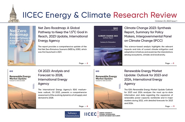 IICEC Energy &amp; Climate Research Review