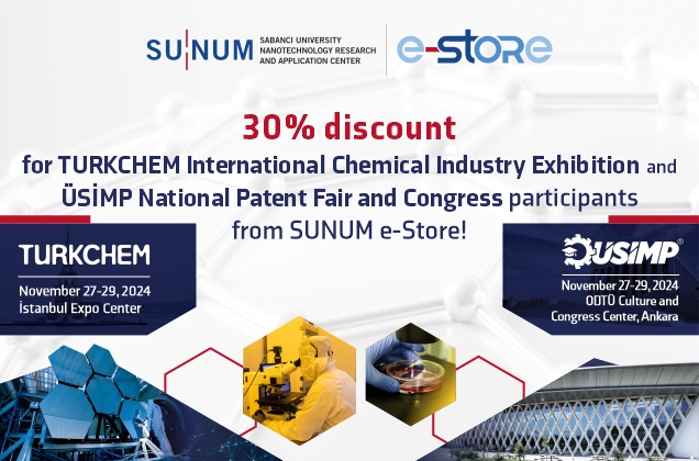 30% discount for ÜSİMP National Patent Fair and Congress Participants from SUNUM e-Store!