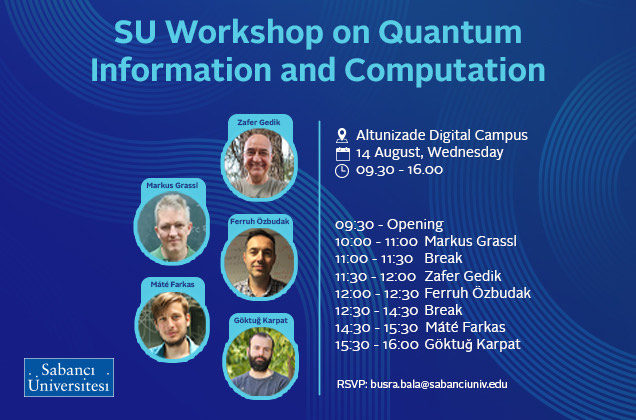 SU Workshop on Quantum Information and Computation