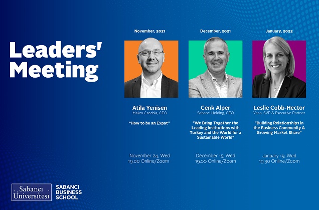 Leaders of The Business World Meet with the Students of Sabancı University