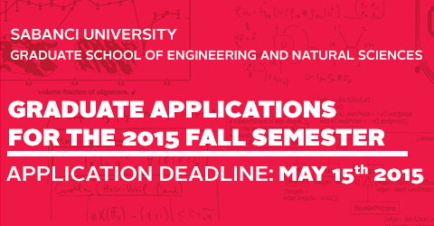 2015- 2016 Fall Term Applications to Engineering and Natural Sciences Graduate Programs
