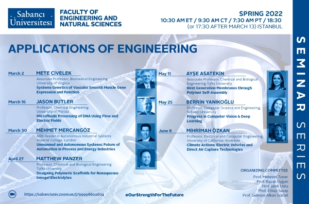 &quot;Applications of Engineering&quot; Seminar Series