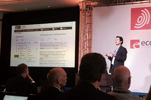 We were in the Patent Information Conference