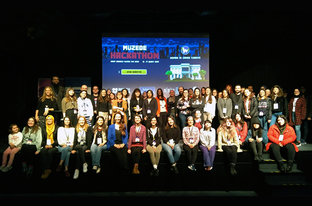 Women of digital gaming met in Hackathon at the Museum
