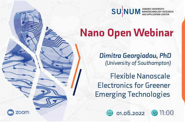 Dr. Dimitra Georgiadou is the new guest of the Nano Open Webinars