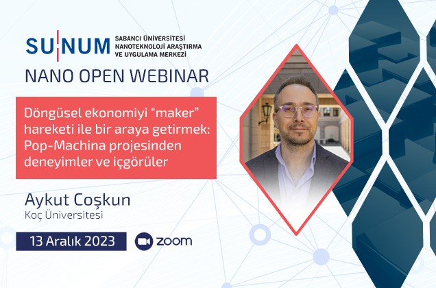 Aykut Coşkun is the new guest of the Nano Open Webinars