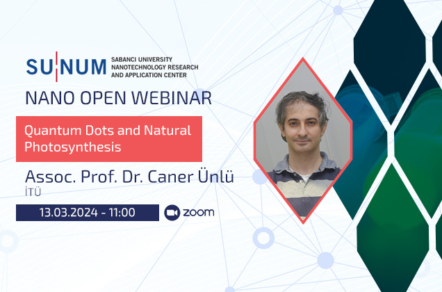 Caner Ünlü is the new guest of the Nano Open Webinars