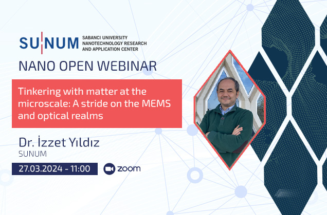 İzzet Yıldız is the new guest of the Nano Open Webinars