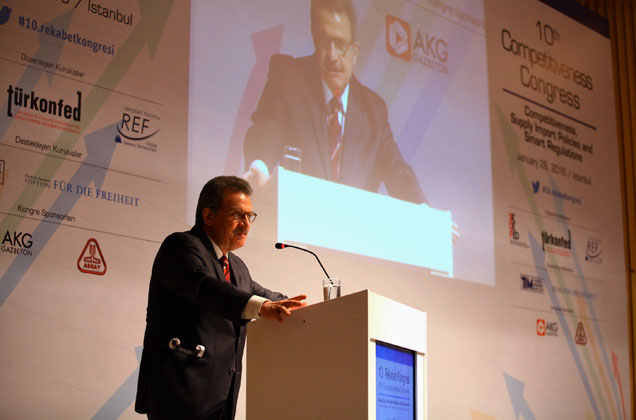 Business representatives in Turkey met at the Competitiveness Congress