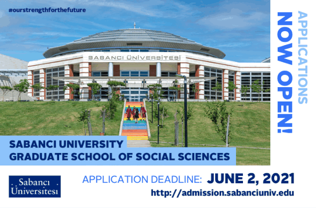 Graduate School of Social Sciences 2021-2022 Fall Semester Applications