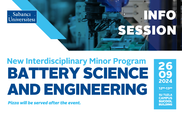 New Interdisciplinary Minor Program: Battery Science and Engineering, Information Session