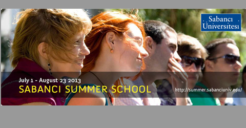2013 Sabancı Summer School - Call For Course Proposals