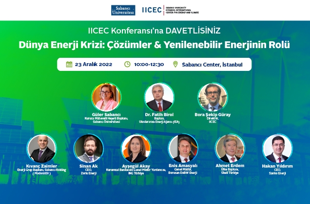 IICEC Conference on “Global Energy Crisis: Solutions &amp; the Role of Renewable Energy”