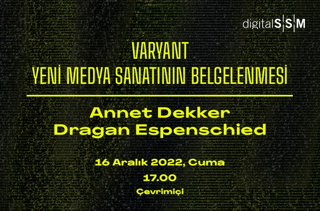 digitalSSM's "Variant. Documenting New Media Art" Project continues