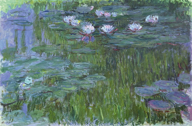 Nilüferler Claude Monet