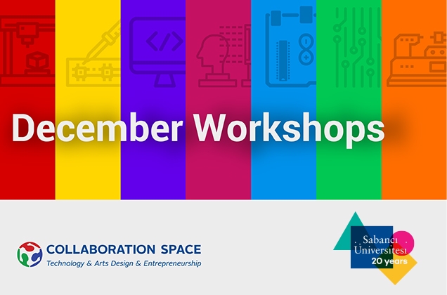 Collaboration Space December Workshops