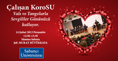 Çalışan KoroSU Vals ve Tangolarla Sevgililer Gününüzü Kutluyor