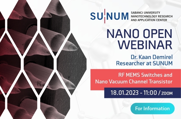 Nano Open Seminer Serisi'nin yeni konuğu Kaan Demirel
