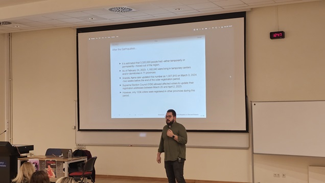 Veri Bilimi ve Analitiği Konferansı: Depremlerin Mayıs 2023 Seçimlerinde Seçmen Davranışına Etkisi