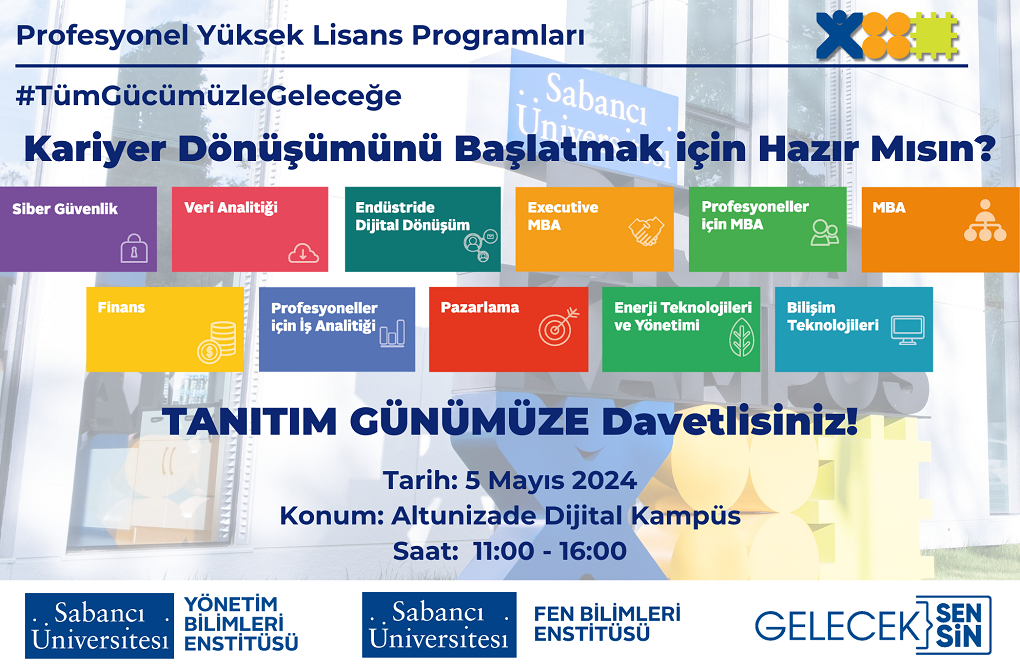 Profesyonel Yüksek Lisans Programları Tanıtımı Altunizade Dijital Kampüs’te!