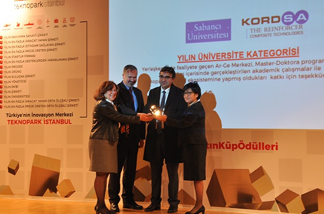 Teknopark İstanbul’dan Sabancı Üniversitesi’ne “Yılın Üniversitesi” Ödülü