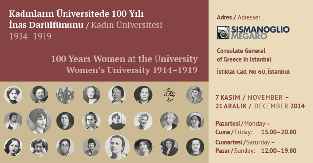 Türkiye’de Kadınların Üniversitede 100. yılı sempozyum ve sergi ile kutlanıyor