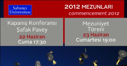 Sabancı Üniversitesi’nde mezuniyet heyecanı!