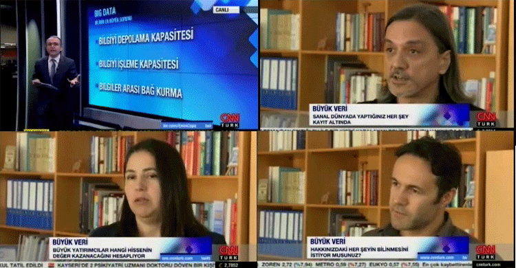 Veri Analitiği Programımız CNN Türk'te Dünyanın 1001 Hali Programında