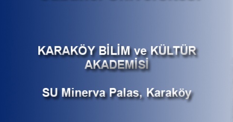 Sabancı Üniversitesi Karaköy Bilim ve Kültür Akademisi ikinci dönem kayıtları başladı