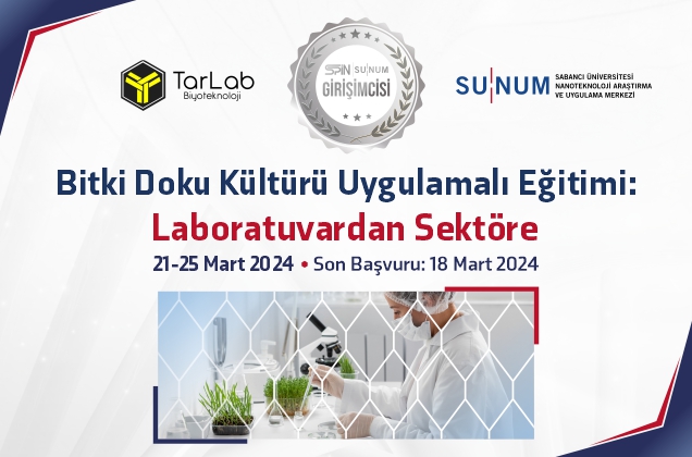 Bitki Doku Kültürü Uygulamalı Eğitimi: Laboratuvardan Sektöre