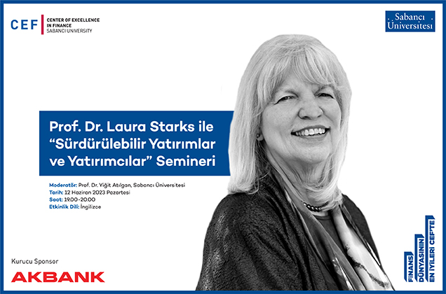 CEF’ten “Sürdürülebilir Yatırımlar ve Yatırımcılar” Semineri