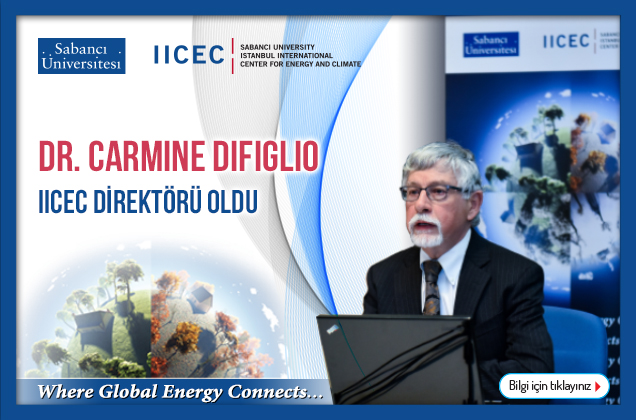 Dr. Carmine Difiglio IICEC Direktörü Oldu
