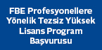 2015-2016 FBE Profesyonellere Yönelik Tezsiz Yüksek Lisans Başvuruları