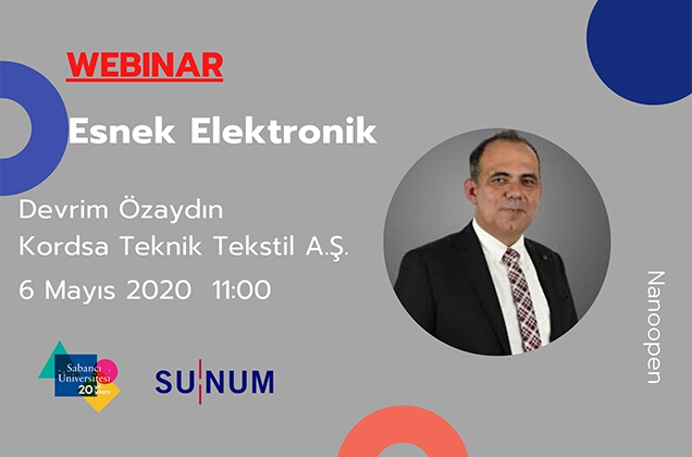 "Esnek Elektronik" Nano Open Webinarı