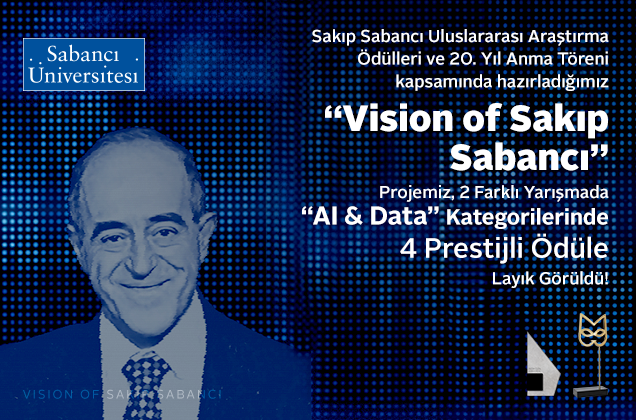 “Vision of Sakıp Sabancı” Projesine İki Prestijli Ödül