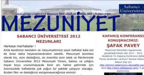 2012 'Mezuniyet Gazetesi' çıktı!