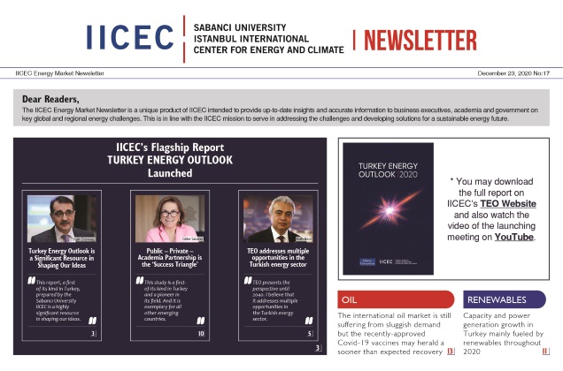 IICEC Energy Market Newsletter - 17